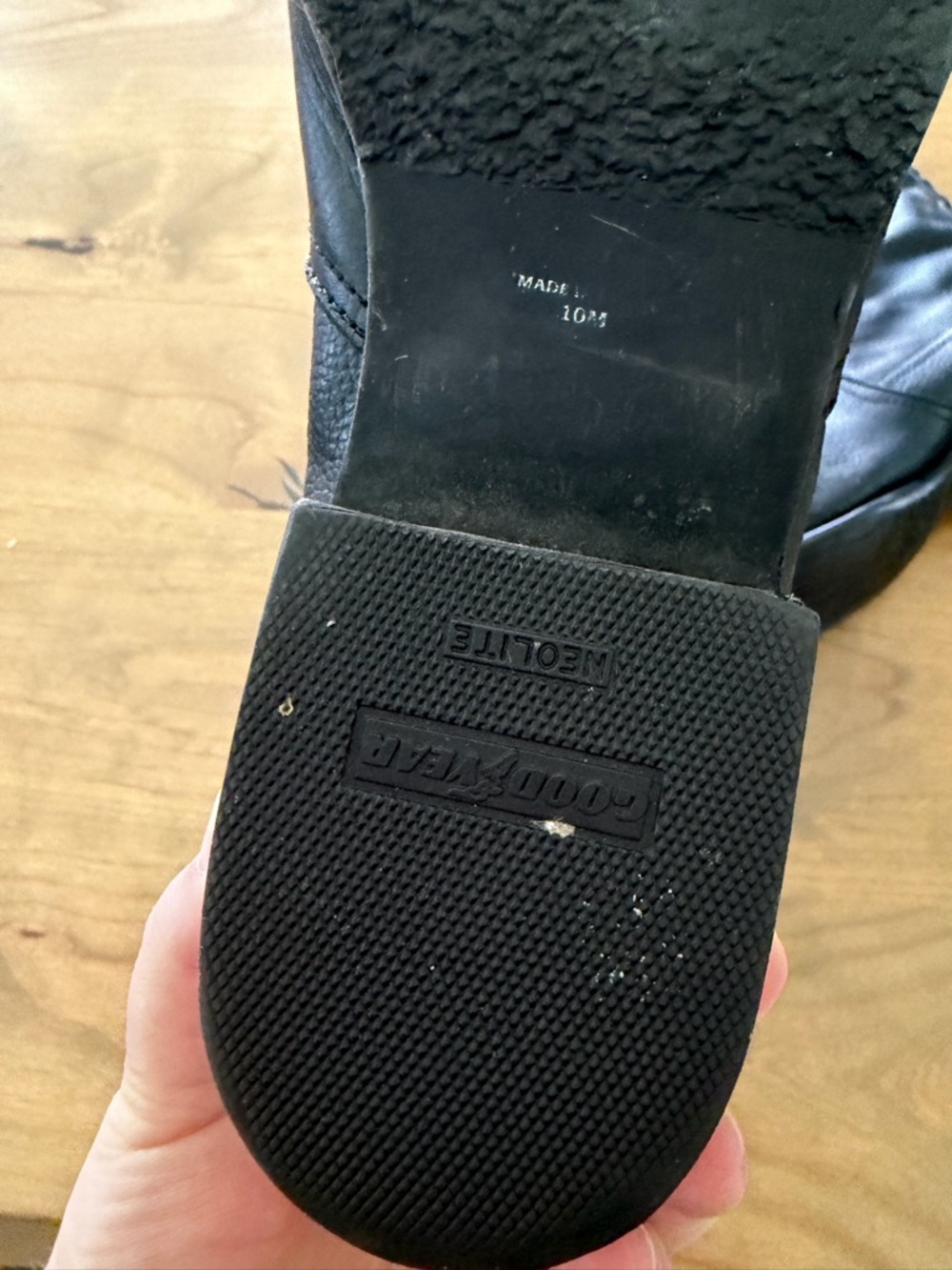 Women’s Blackstone Goodyear Welt Black Leather Boots Size 10M - Picture 8 of 9